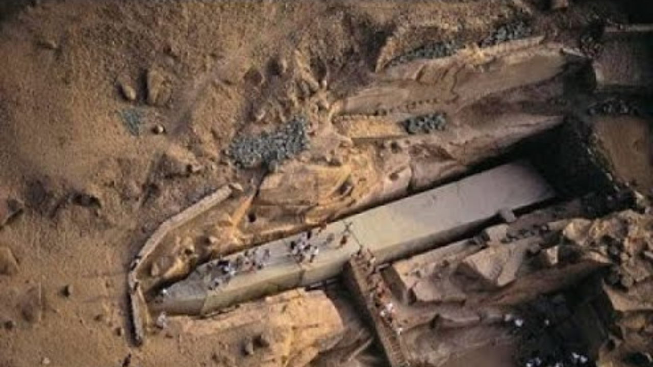 Lost ancient high technology of Egypt: The 1200 ton obelisk