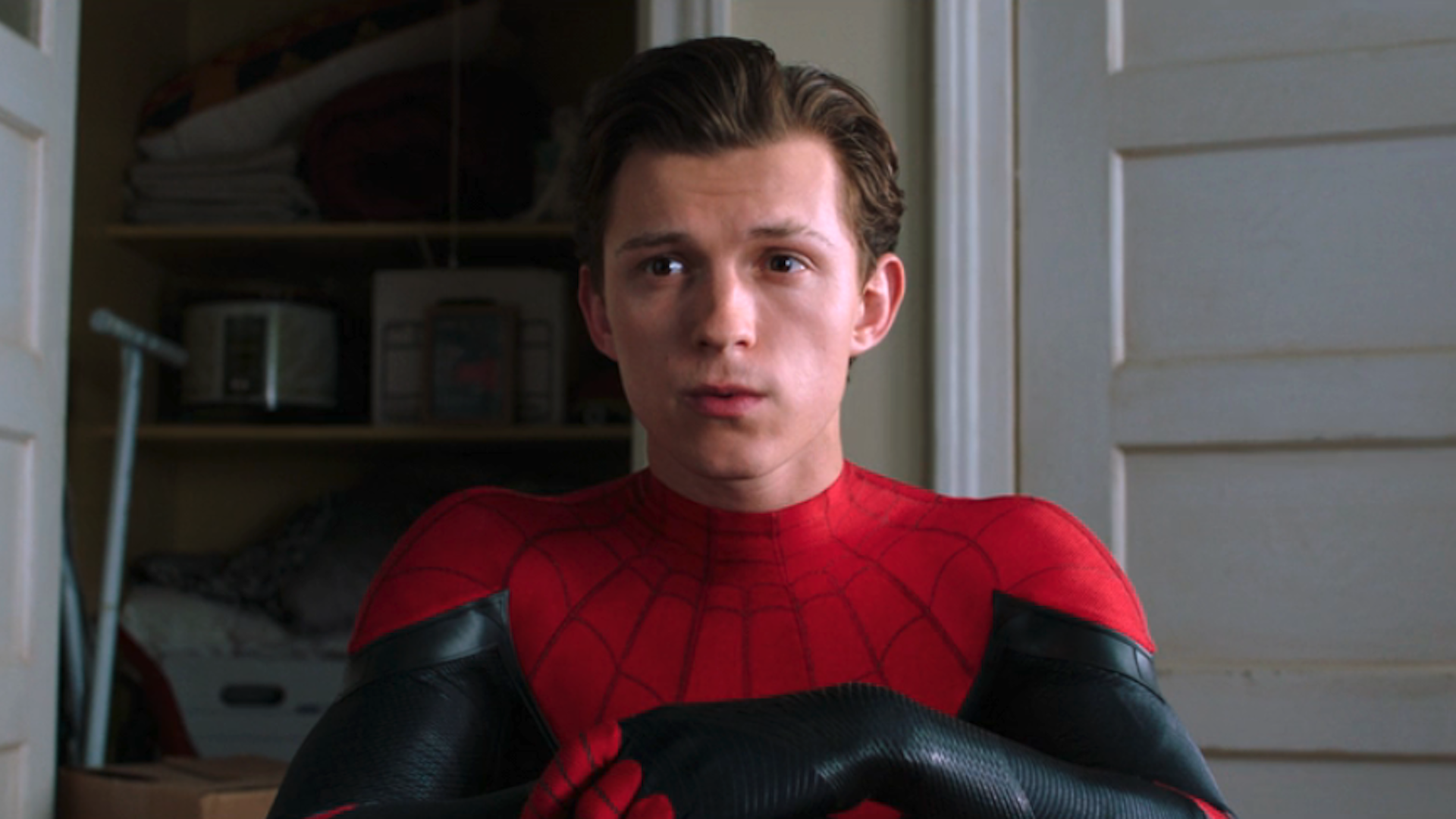I am all in on Tom Holland making this comic moment he's been pitching ...
