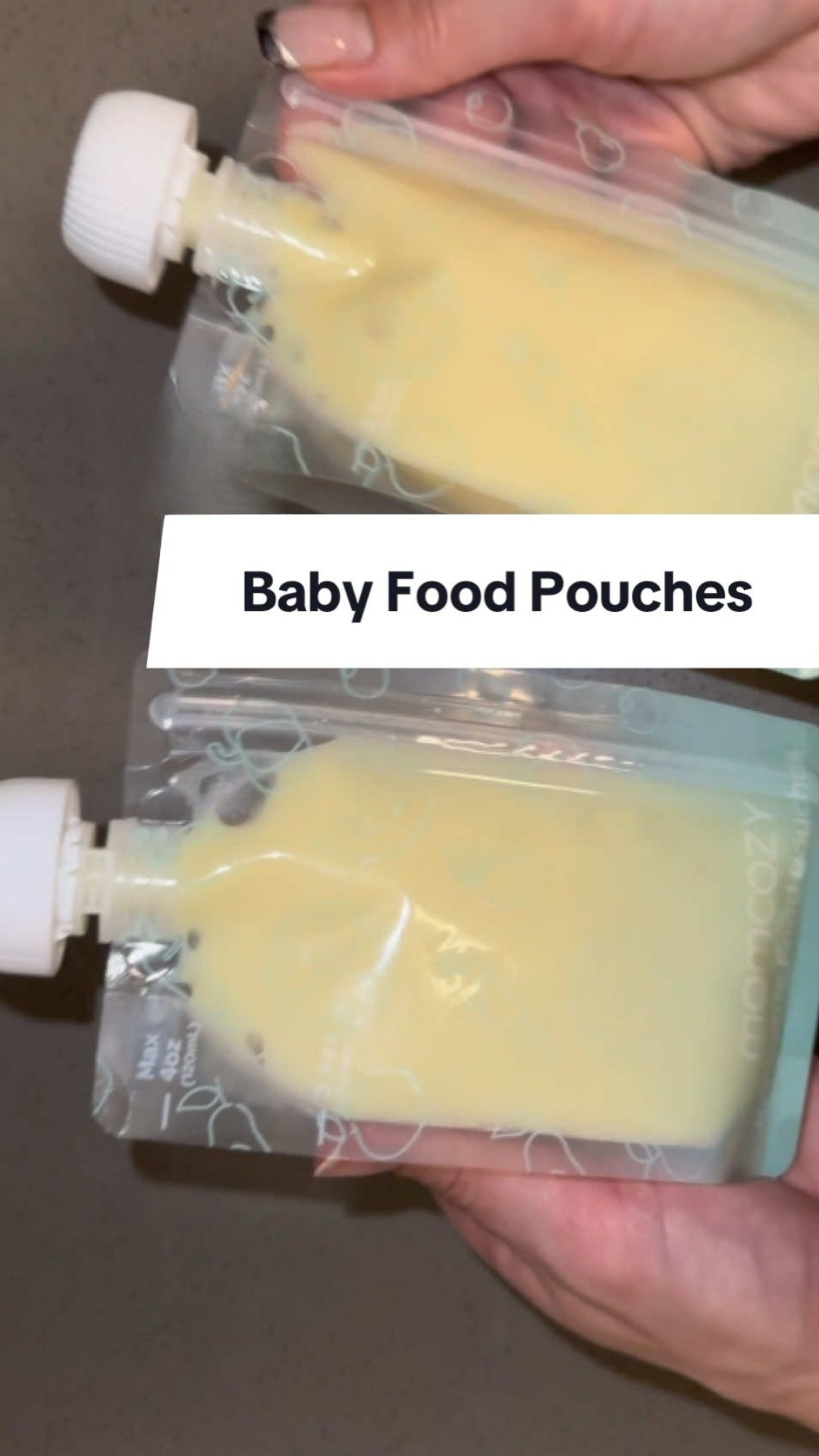 Simple homemade baby food idea