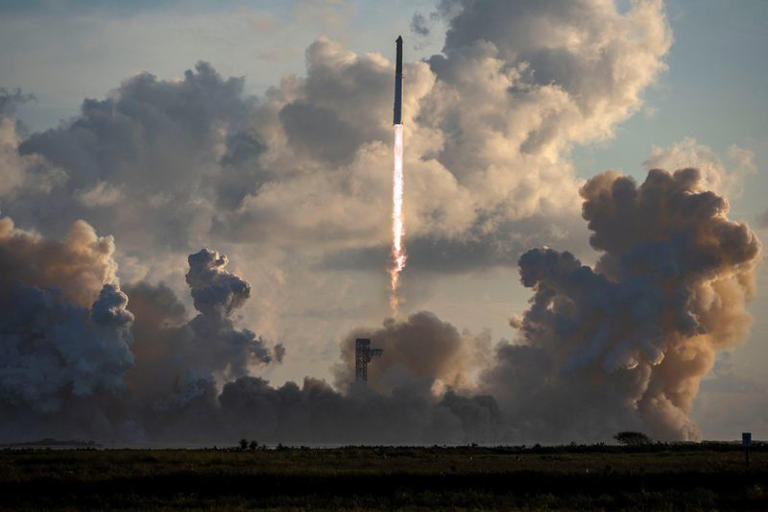 SpaceX's Starship launches on 14th flight, first headed to orbit