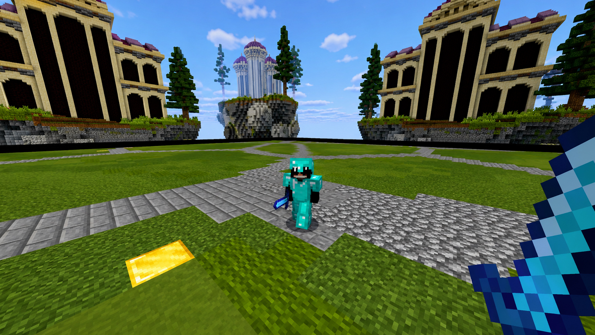 Testing multiple combat game modes on a Minecraft server