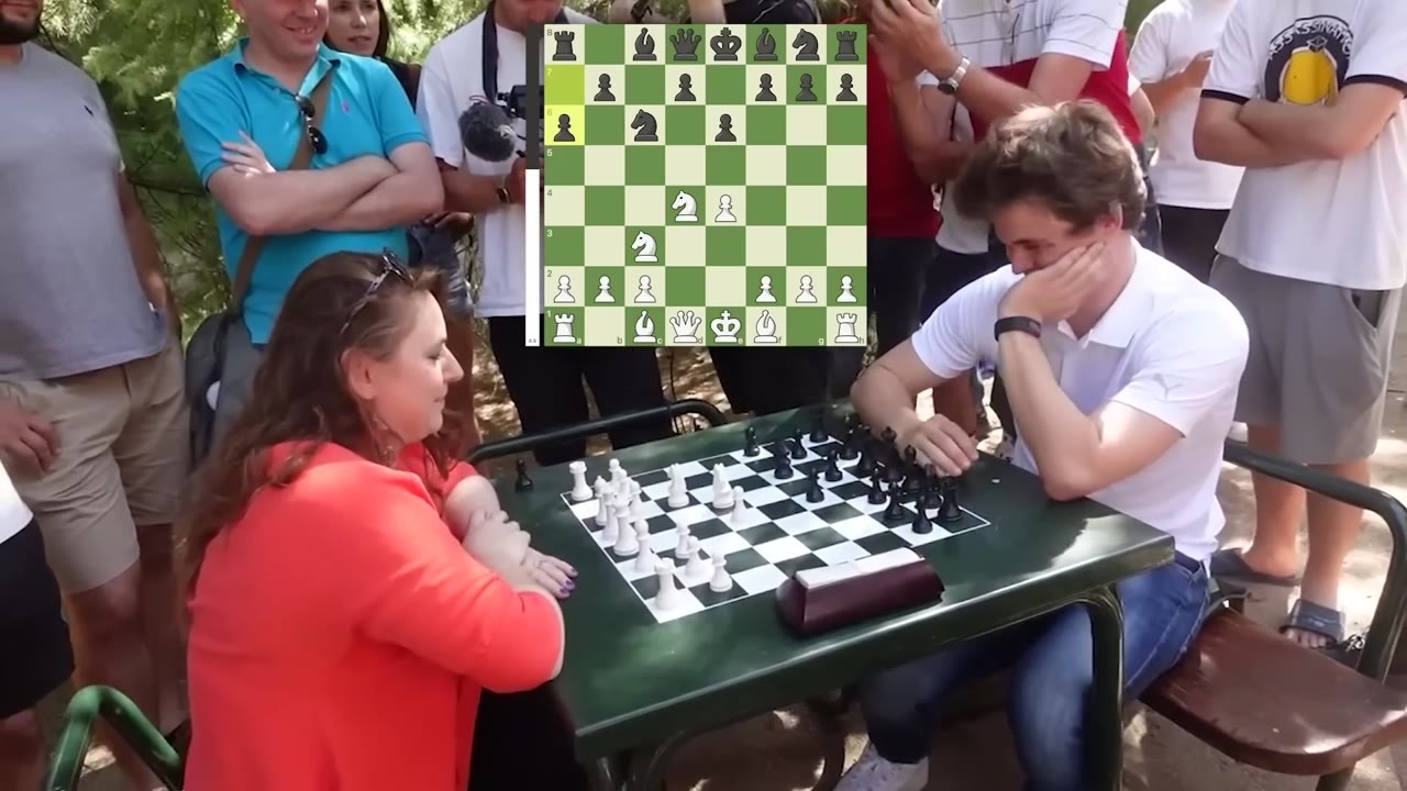 Judit Polgar sat down across from Magnus Carlsen - 19 moves later, he ...