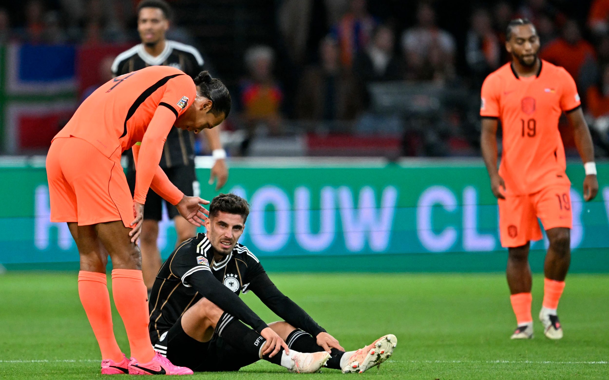 To add to Arsenal’s concerns, Kai Havertz has had to leave the Germany squad to return to the club for treatment - AFP/Nicolas Tucat