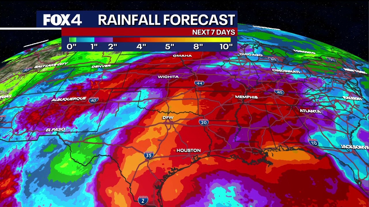 Dallas weather: Moisture from Hurricane Polo to bring heavy rain, flood ...
