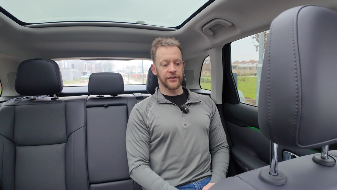 A large electric SUV with huge rear space and strong value