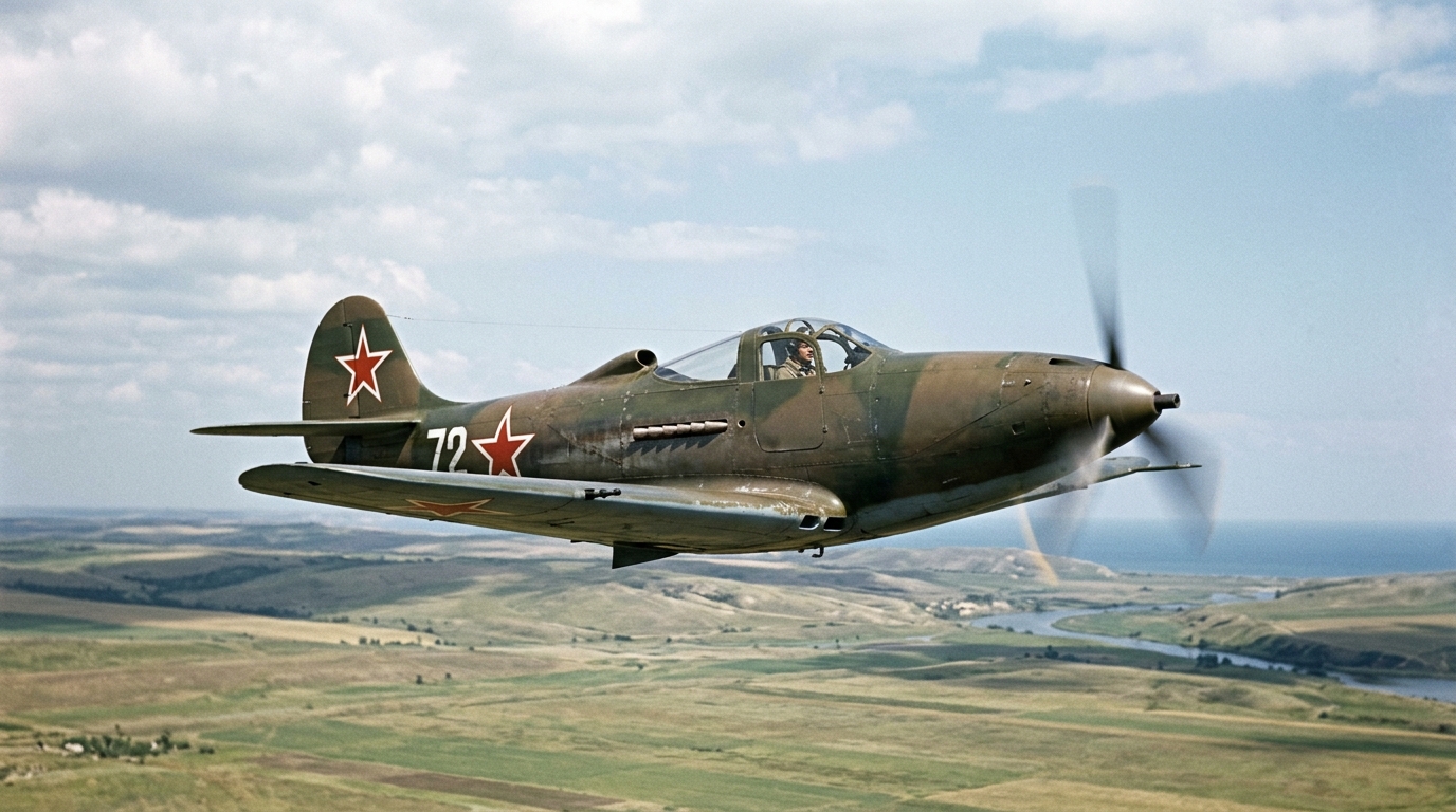 1,600 sorties, 167 aircraft: Soviet P-39 Airacobras at Kuban