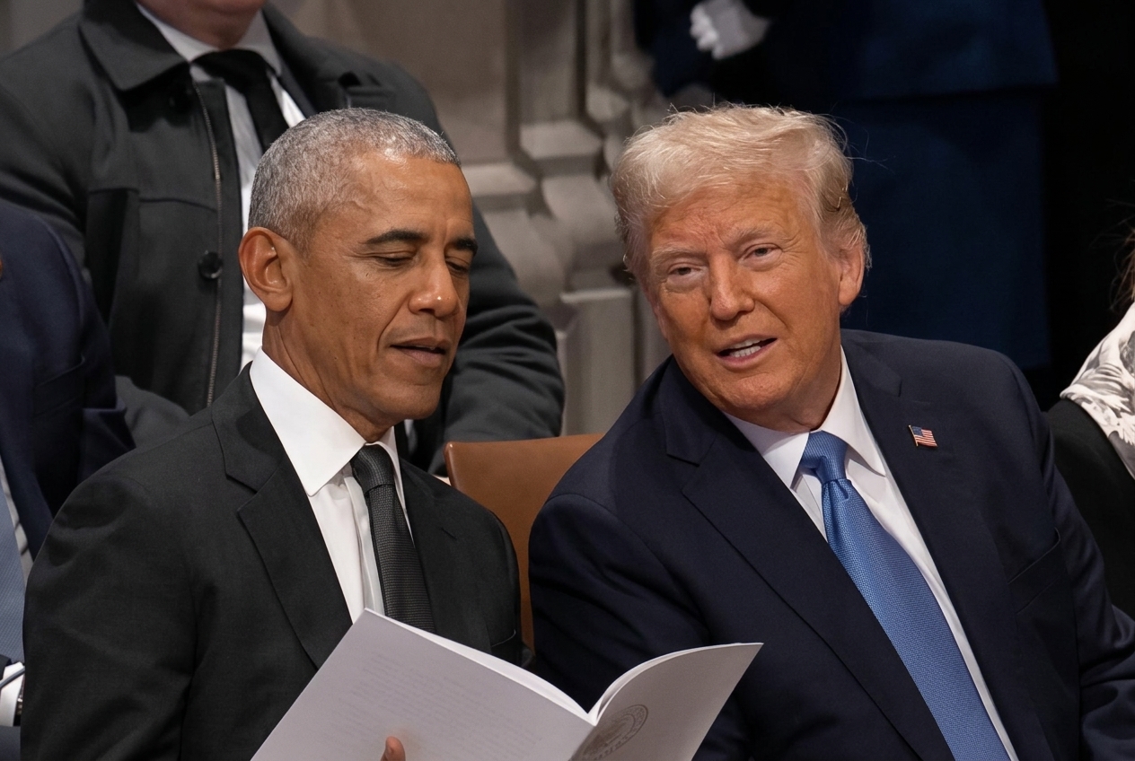 Donald Trump publicly says Barack Obama's statement about women running ...
