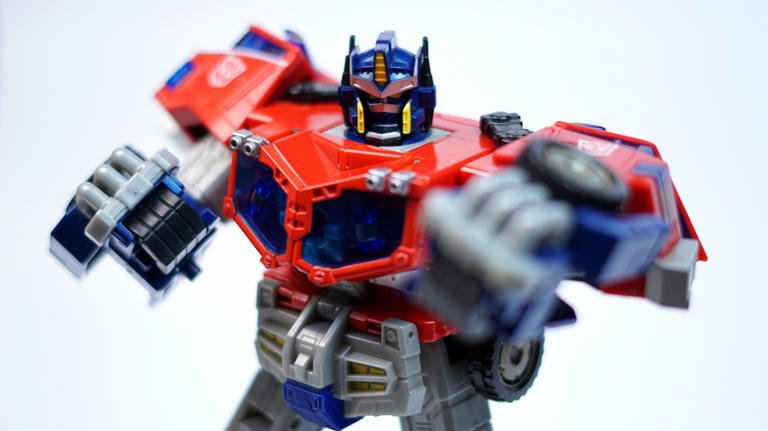 The blue transformer toy that could be worth more than $700