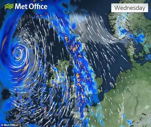 Weather bomb could hit as UK faces torrential rain with threat of first ...