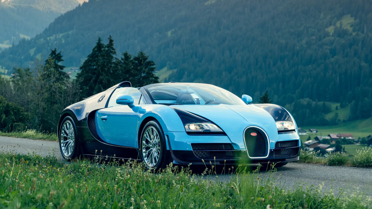 One of three Bugatti Veyrons just sold for a record $5.4 million