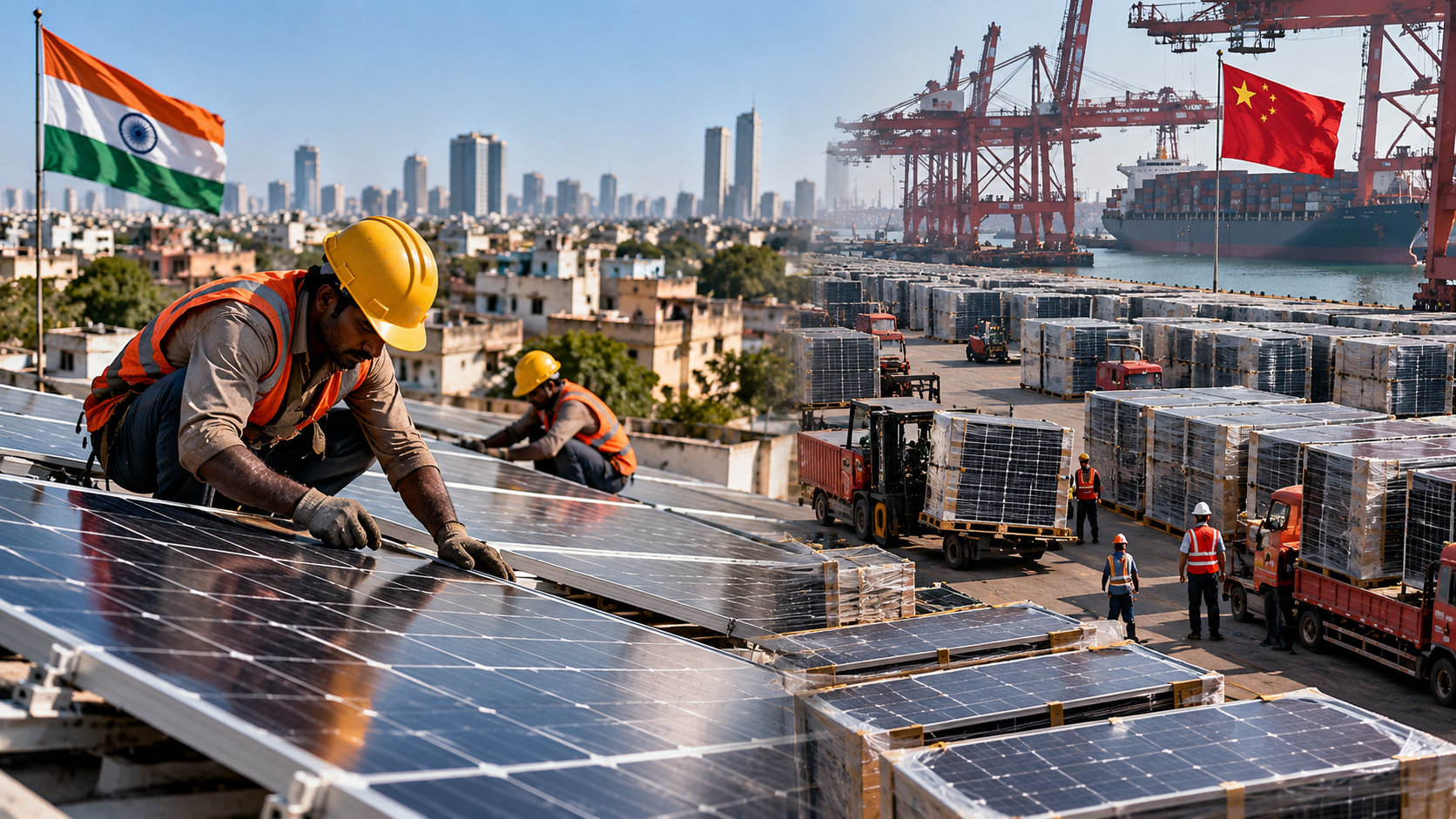 India wants solar panels on 10 million homes - but China’s control of ...