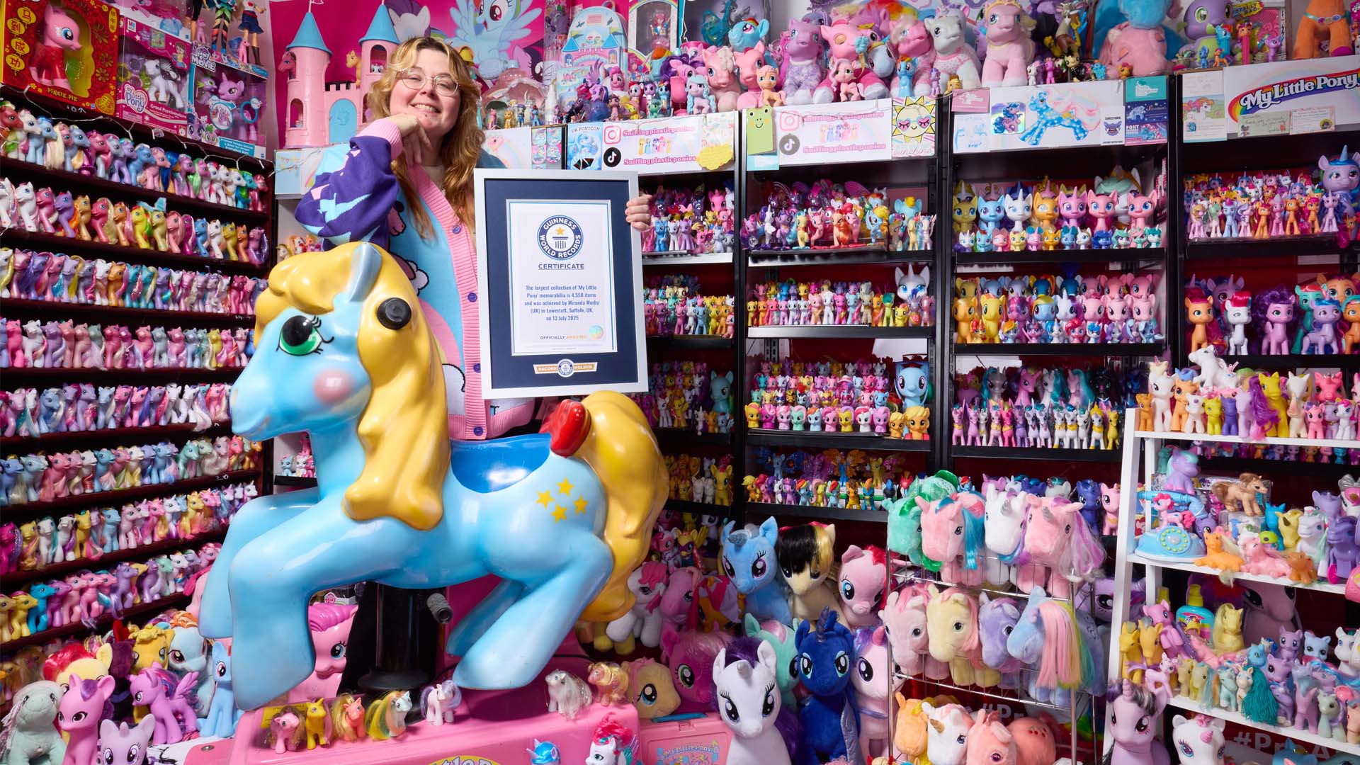Meet the woman with a record-breaking My Little Pony collection of ...