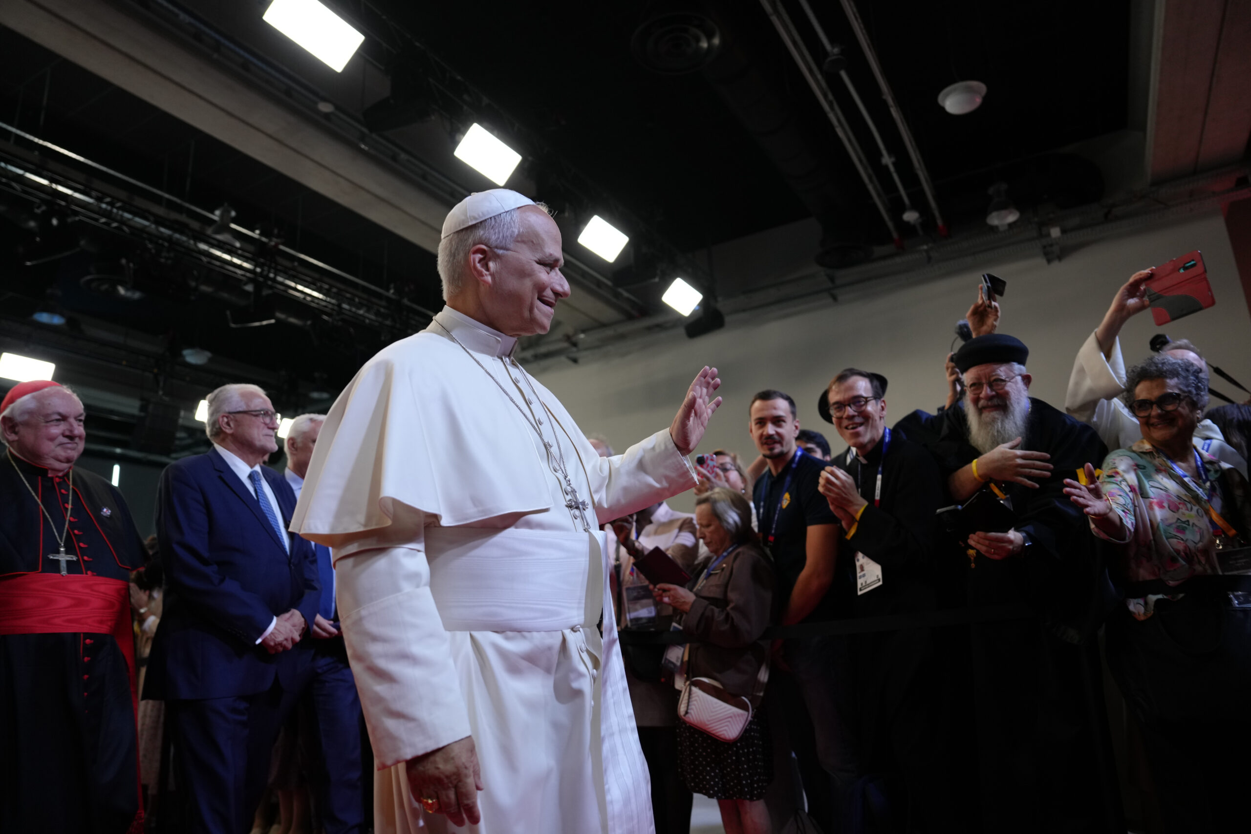 Pope Leo warns: Invoking God to justify war is to 'profane' his name