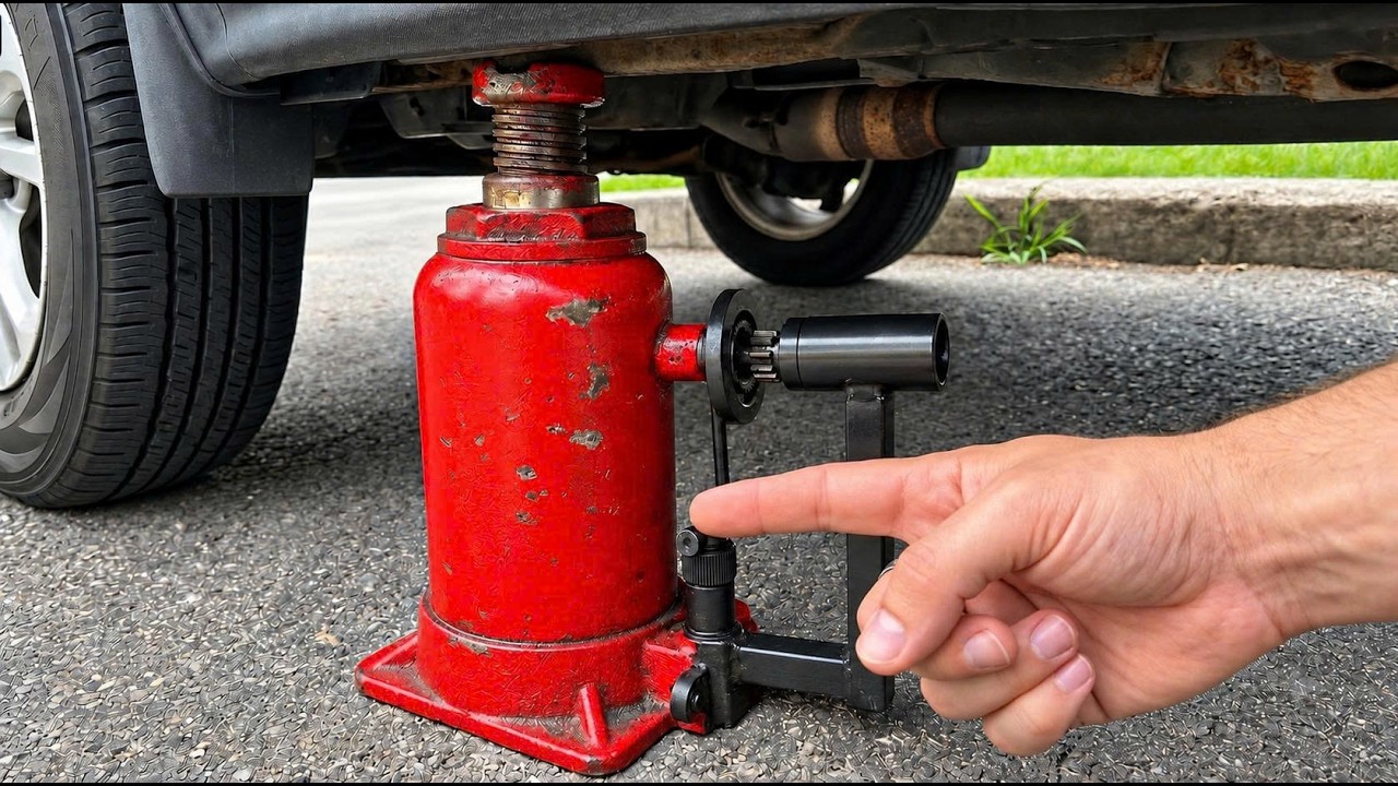 Once you know this secret, you’ll never throw away your hydraulic jack ...