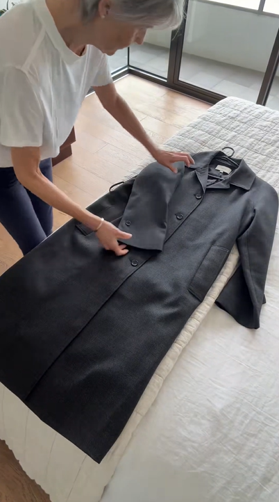 Simple coat storage trick to keep clothes looking better