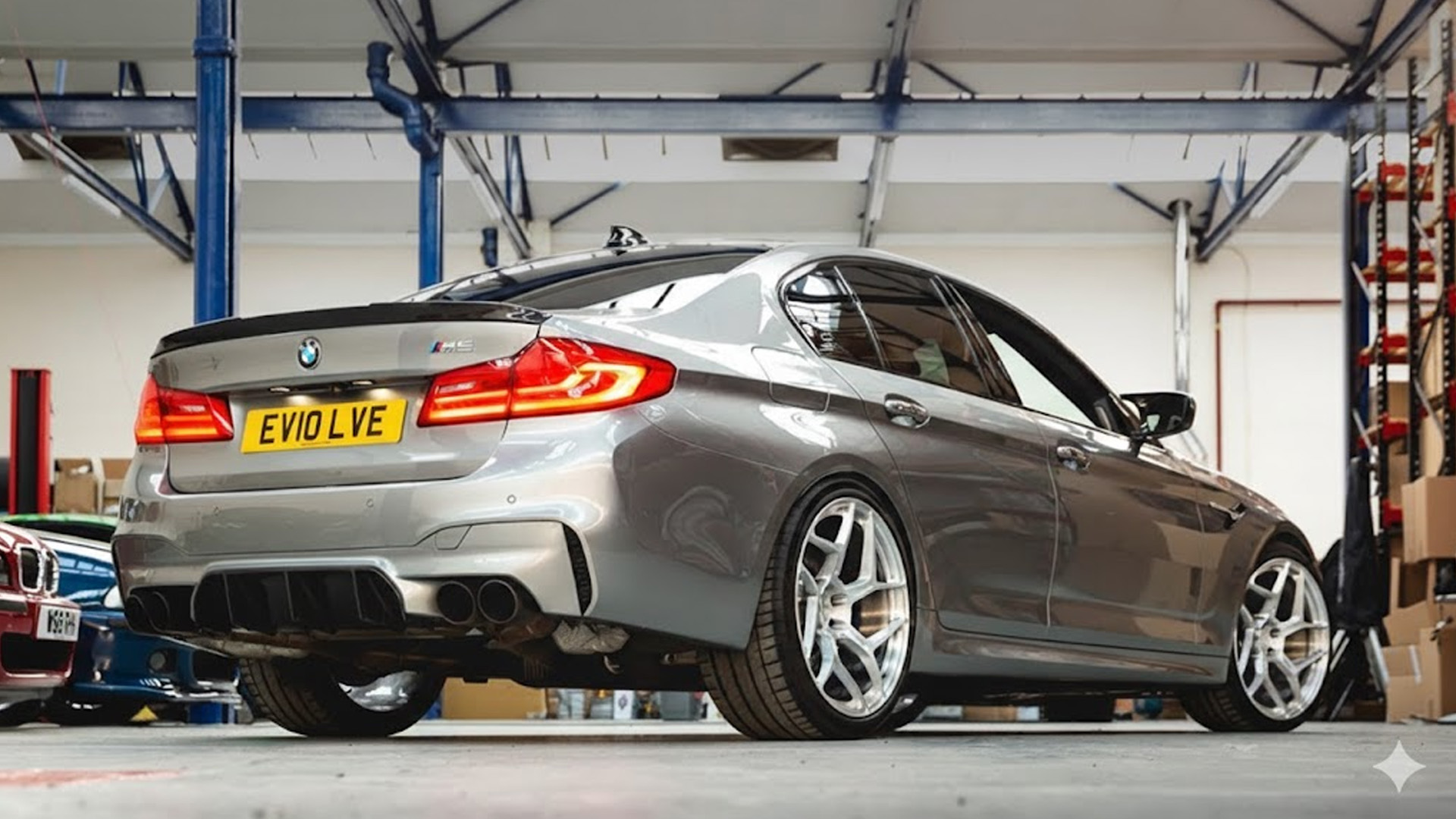 Lowering the BMW M5 changes more than its stance