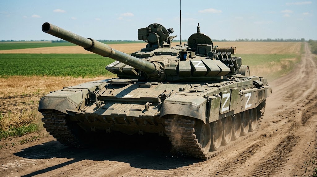 Russian Z markings - how invasion symbols reveal battlefield movements