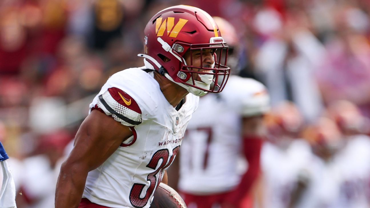 Commanders set to re-add Austin Ekeler to RB room, sources say