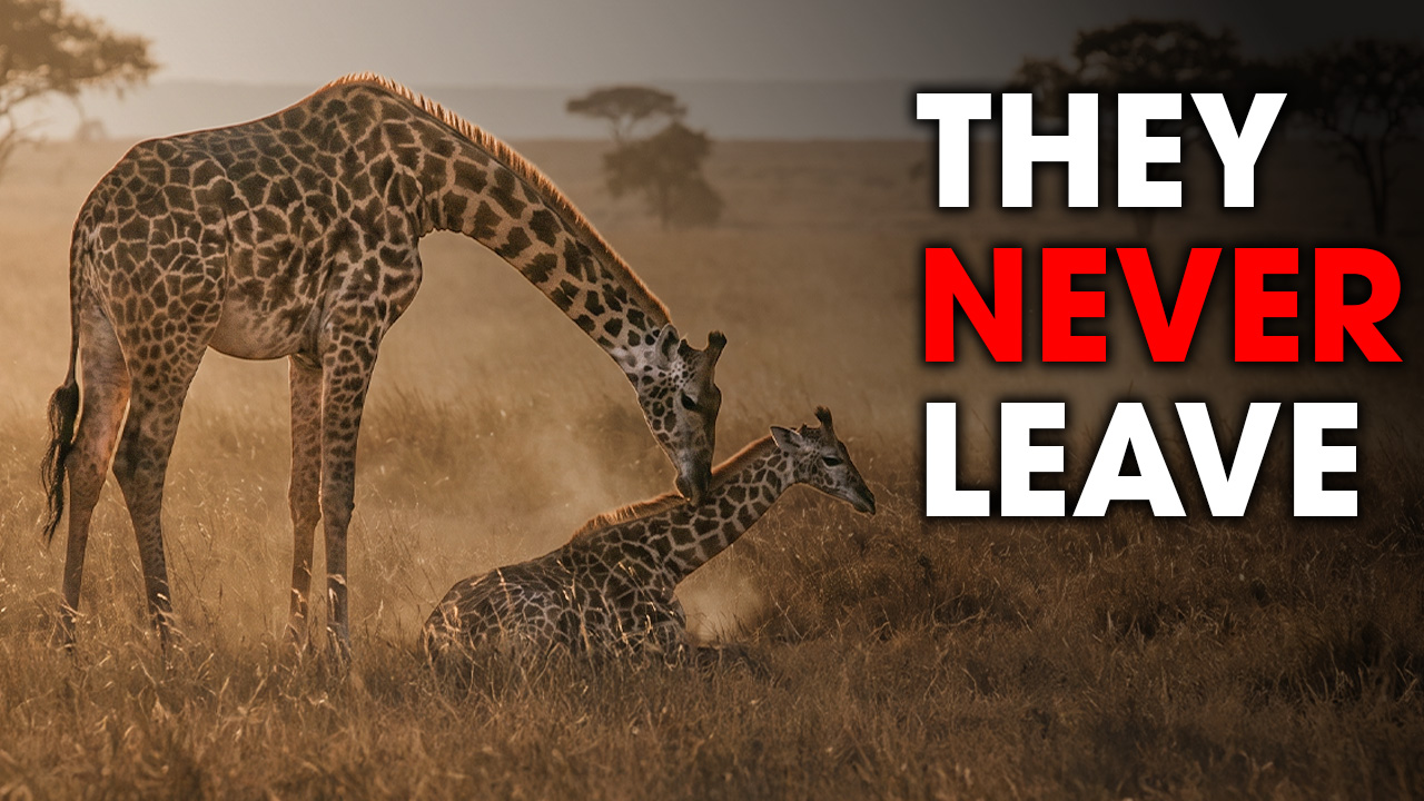 The way giraffes handle death is more human than you think