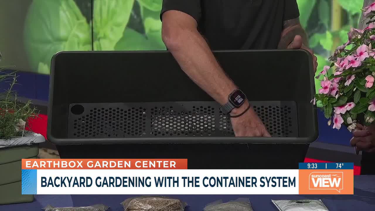 Container gardening system offers option for small spaces