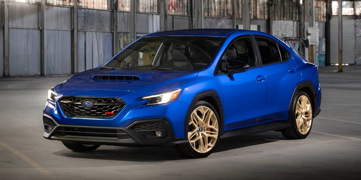 Subaru’s WRX GD25 limited edition brings back the gold wheels and big wing