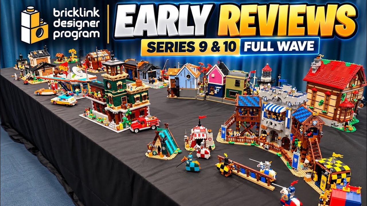 The BrickLink series 9 and 10 sets worth watching