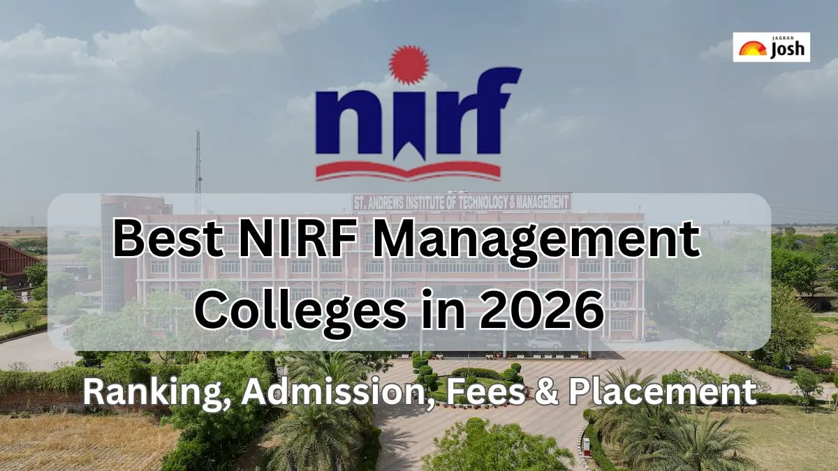 Best NIRF management colleges in 2026: Ranking, admission, fees & placement