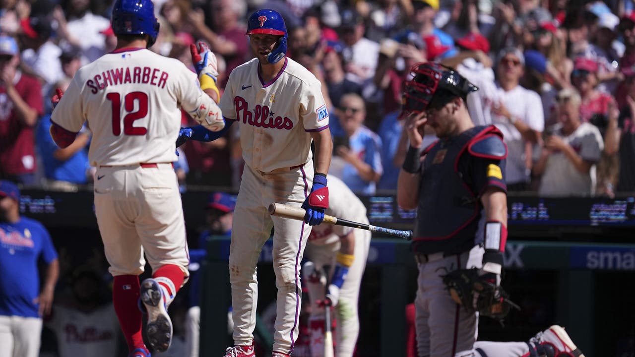 When do the Phillies-Braves play? Wild Card round schedule, pitching ...