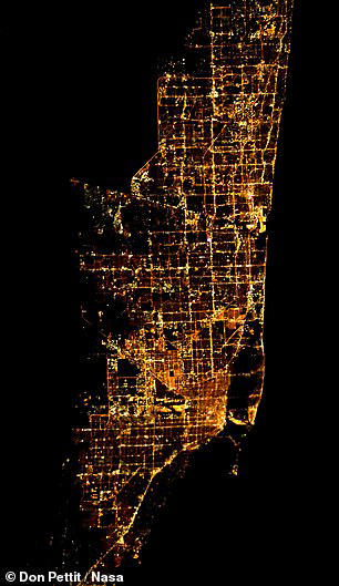 Astronaut photos taken just 13 years apart reveal how night lights have ...