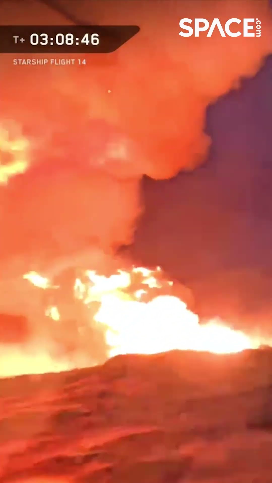 SpaceX Starship flight 14 splashes down and explodes in Pacific Ocean