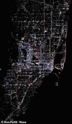 Astronaut photos taken just 13 years apart reveal how night lights have ...