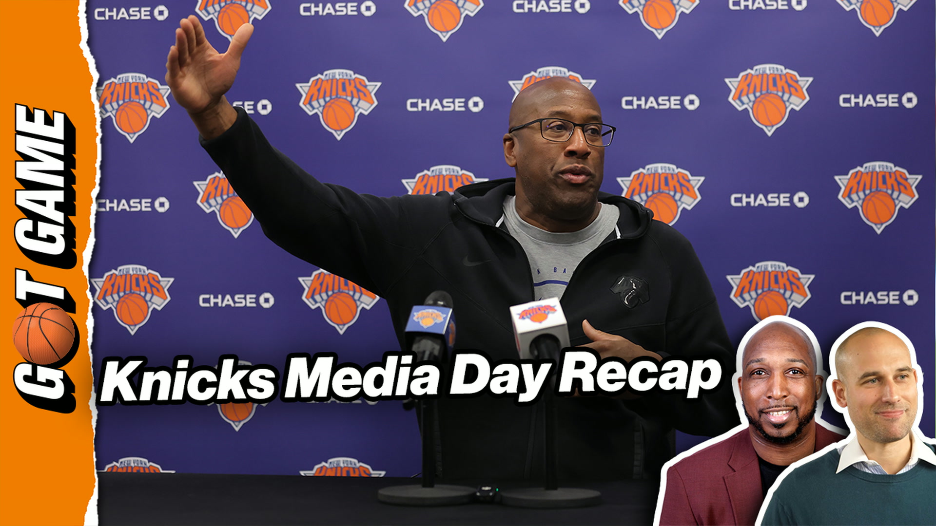 Knicks extension questions take center stage at media day | New York ...