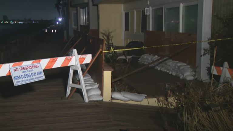 Southern California beach cities prepare for potential flooding ...