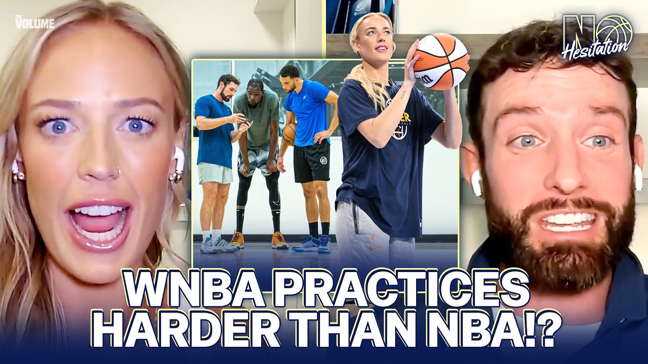 The crazy difference between WNBA & NBA practices