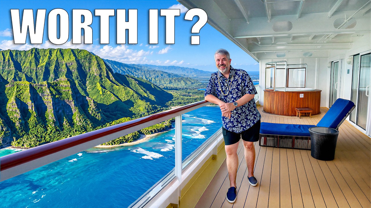 First class on Hawaii’s only cruise ship (7 nights!)