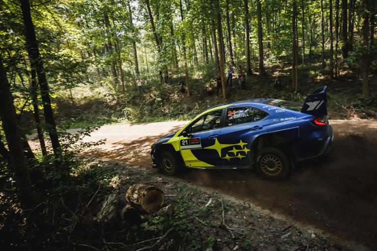 Sitting shotgun in Subaru’s open-class rally car is the ultimate thrill ...