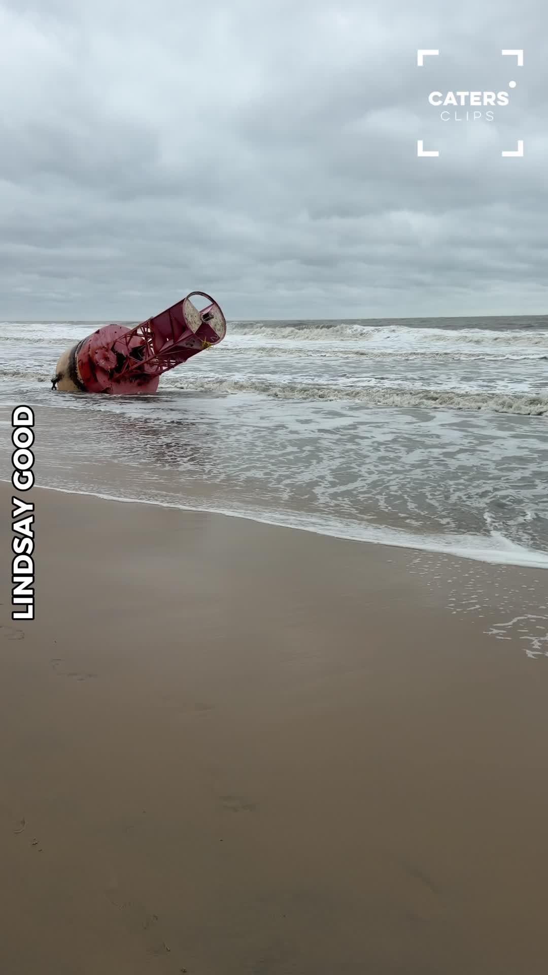 Delaware woman spots huge object after powerful nor’easter