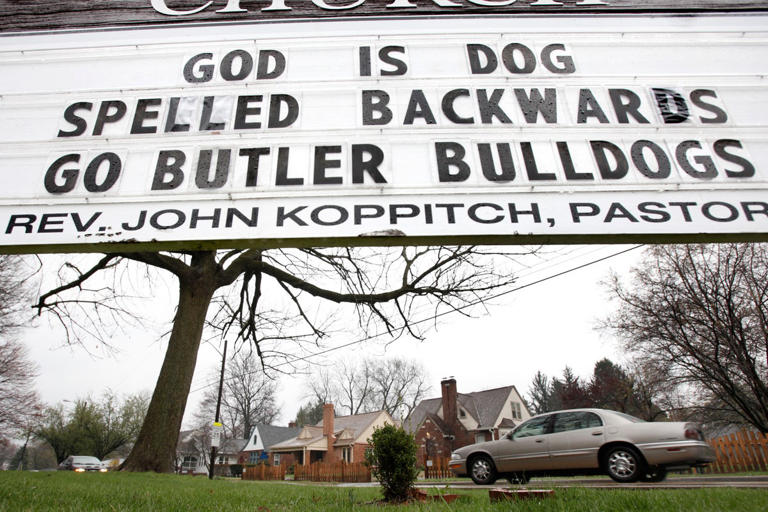 Giggle for God: America’s witty church signs aim to inspire, attract ...