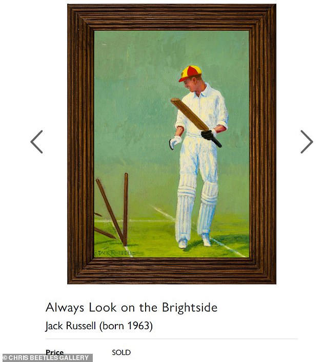 Jack Russell: I swapped cricket for art and sold a painting to a Monty ...