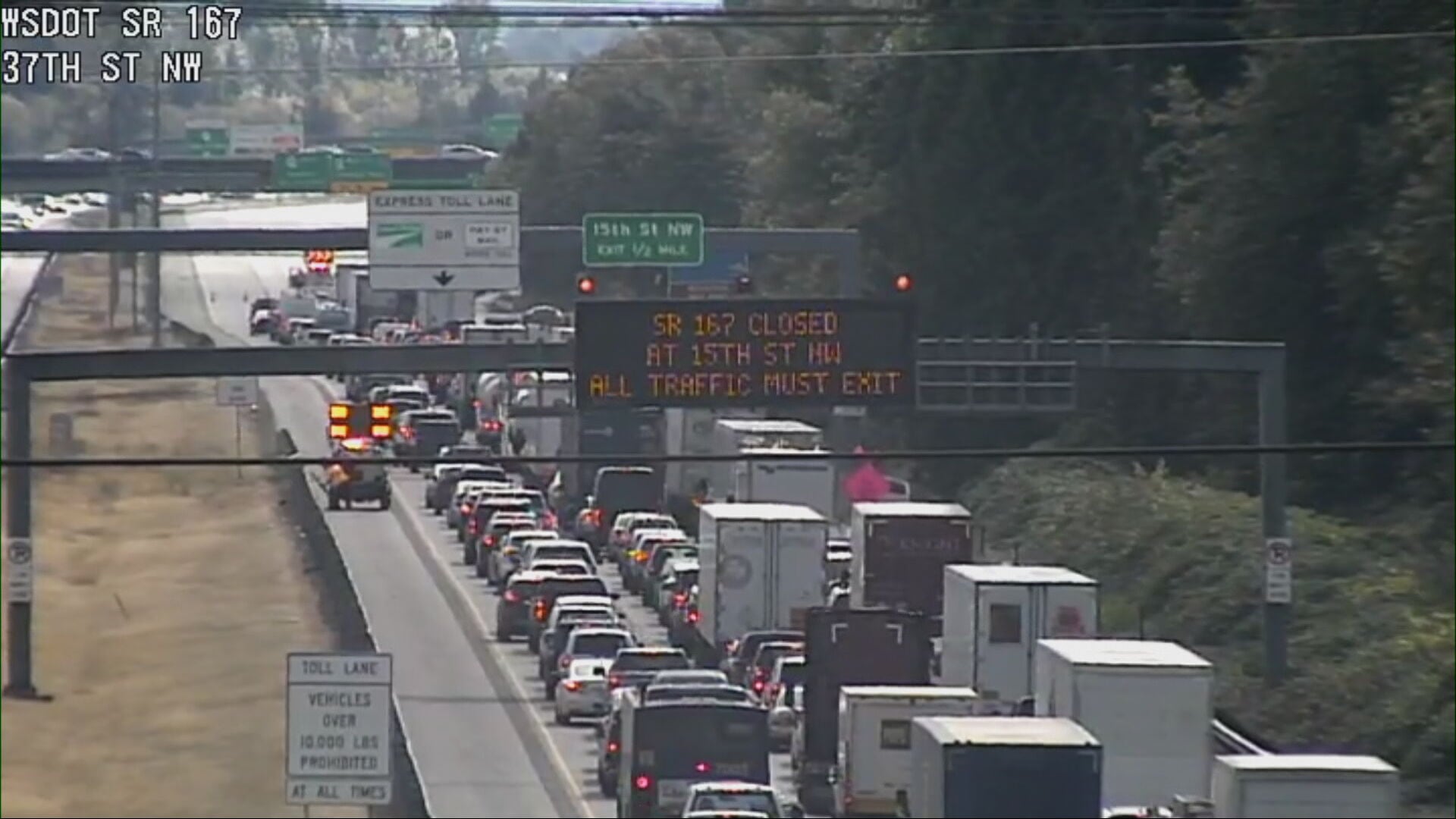 SR 167 in Auburn reopens after deadly motorcycle crash