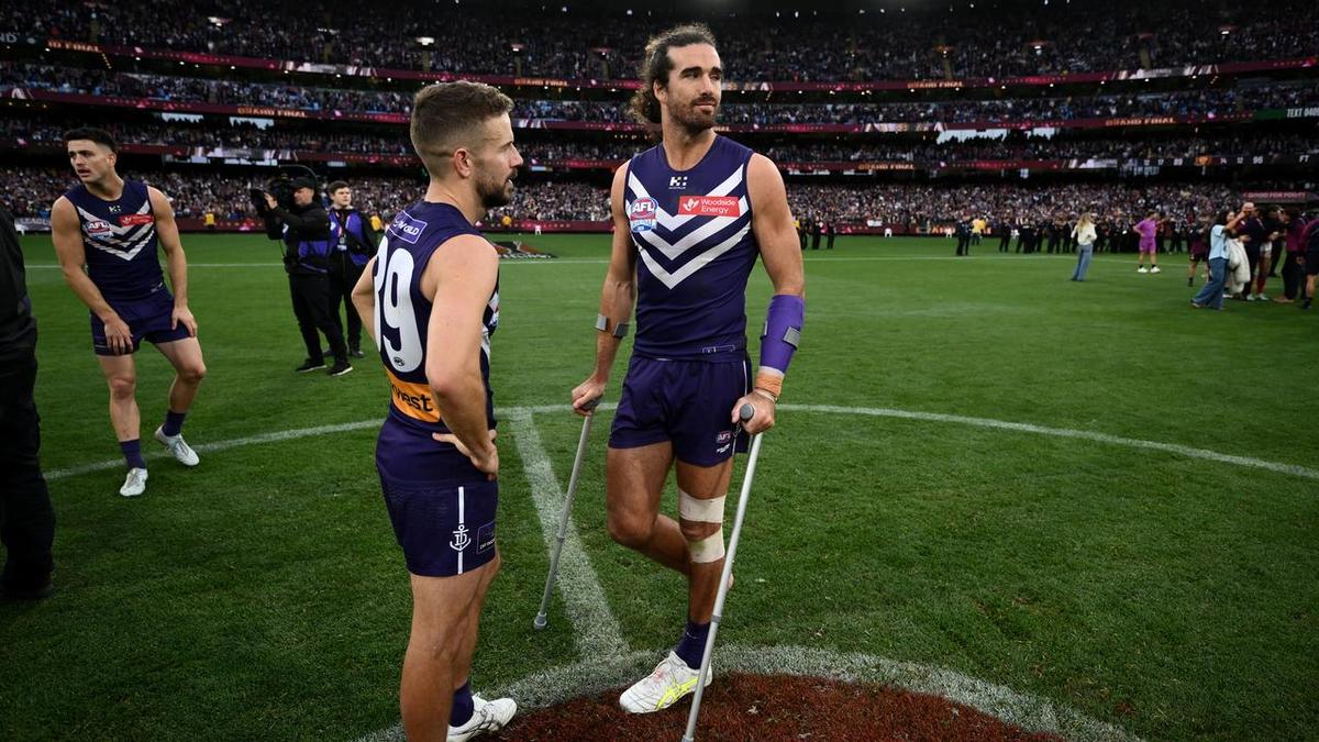 New Fremantle dad Sam Switkowski puts grand final loss into perspective ...
