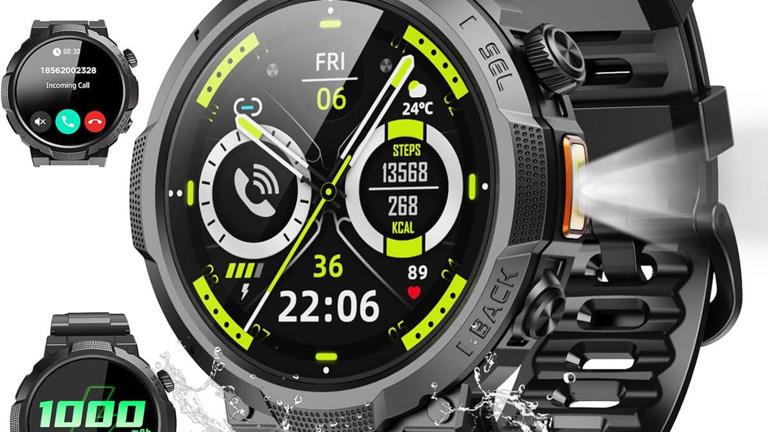 Amazon’s $130 military smartwatch with a flashlight is 75% off ahead of ...