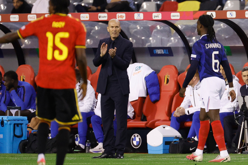 Belgium France Nations League Soccer