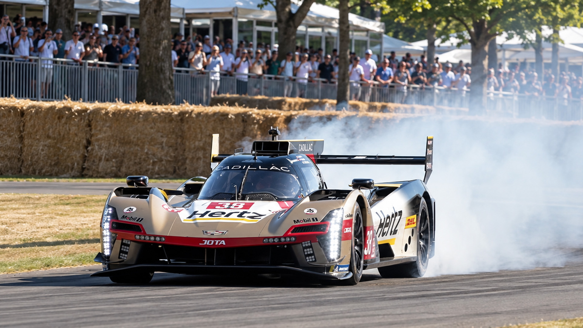 JOTA Cadillac V-Series.R brings V8 sound to the heart of Goodwood