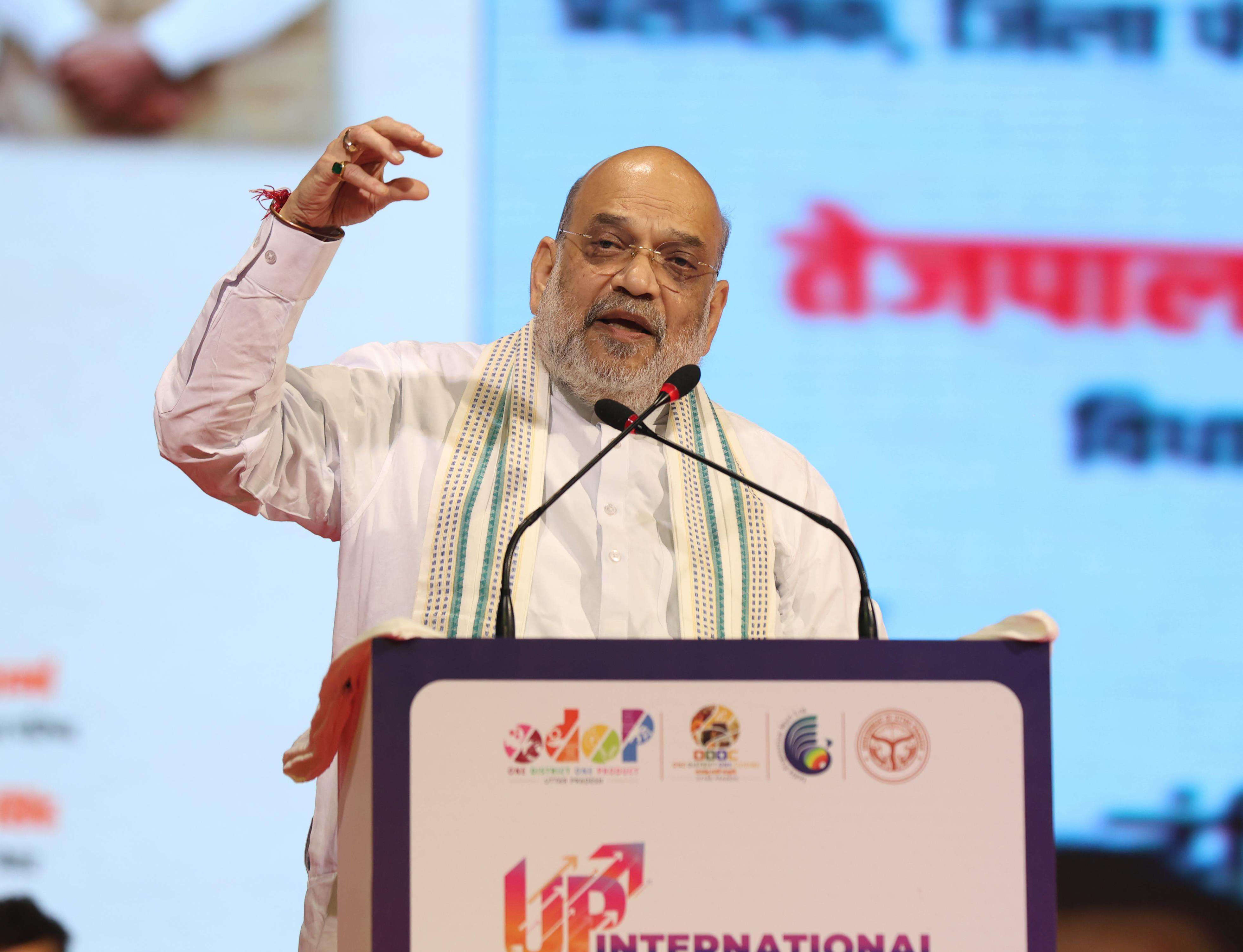 Ahead of Shah rally, BJP presents drug-affected families