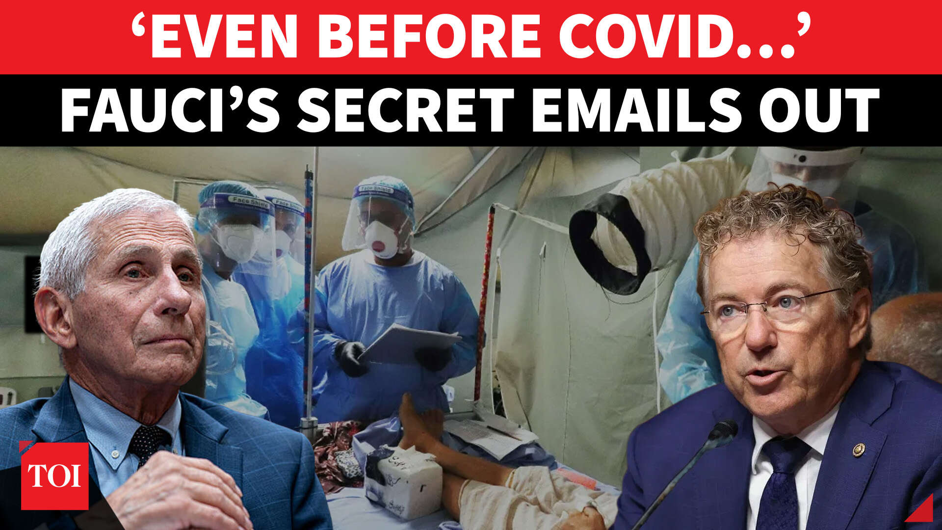 Almost fell off my chair: Rand Paul exposes Anthony Fauci’s Ebola ...