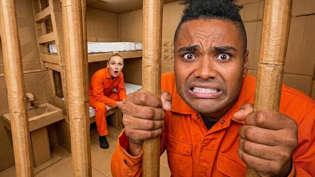 24h gefangen im Pappe-Gefängnis (Eskalation)