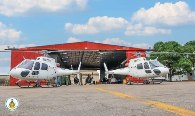 Nigerian Air Force completes local reassembly of first two H125 helicopters