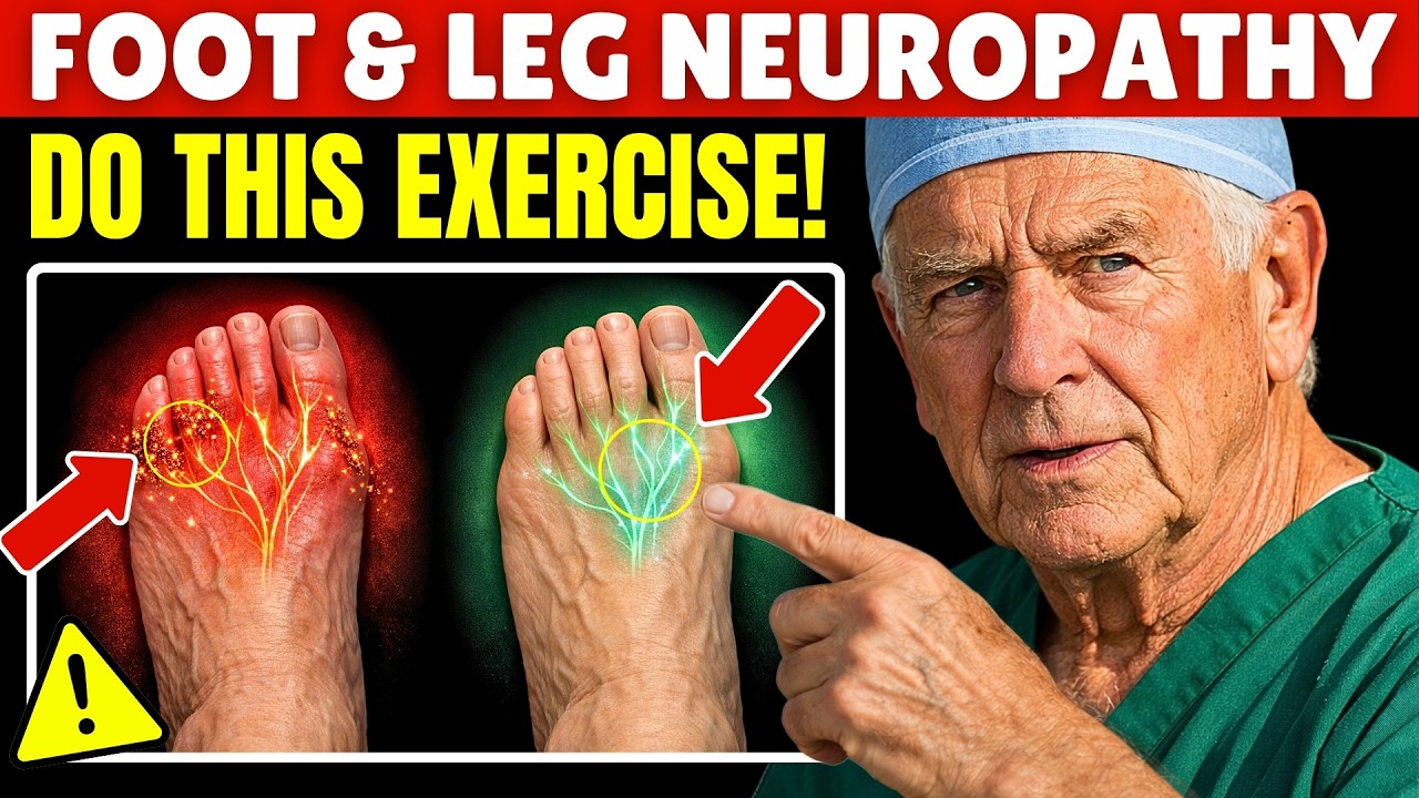5 simple exercises that may help improve foot nerve health