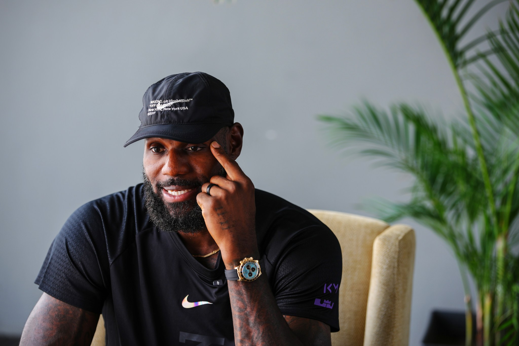 LeBron James makes his 76ers goal very clear with closing media day ...